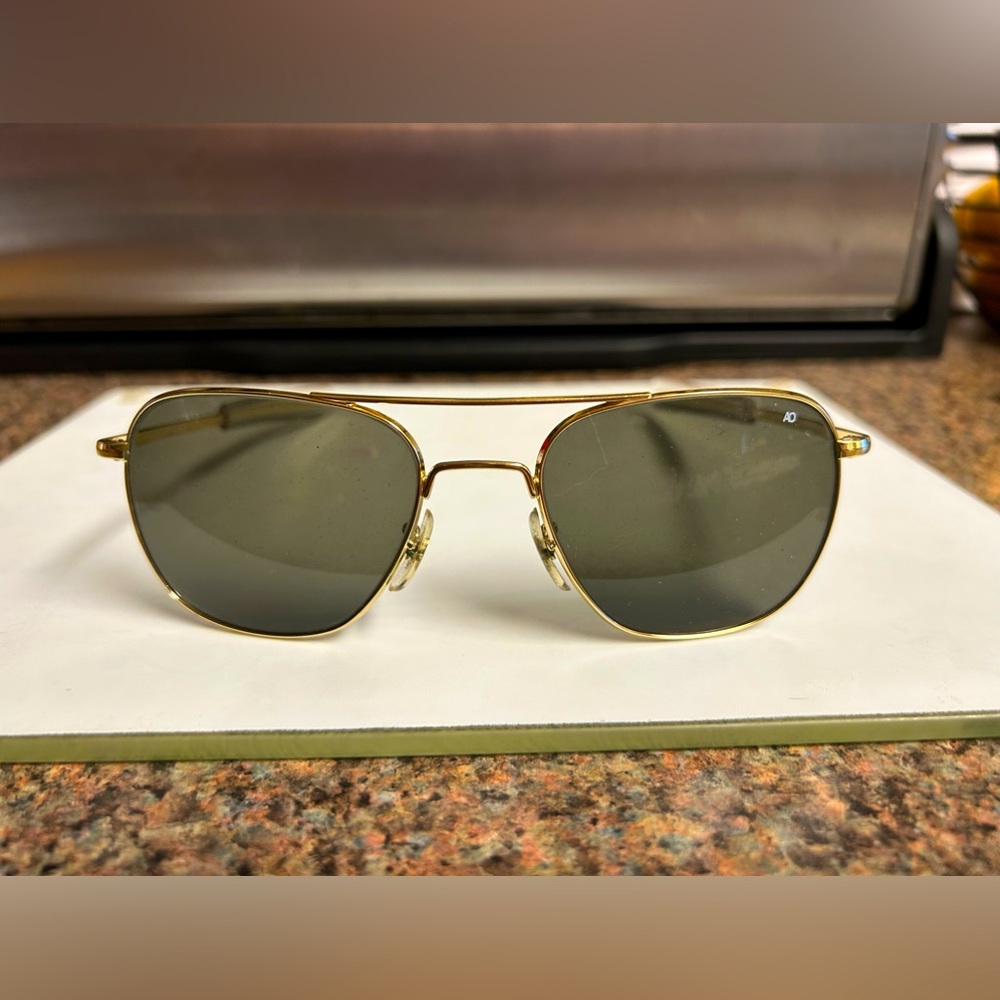 Vintage American Optical Original Pilot Sunglasses